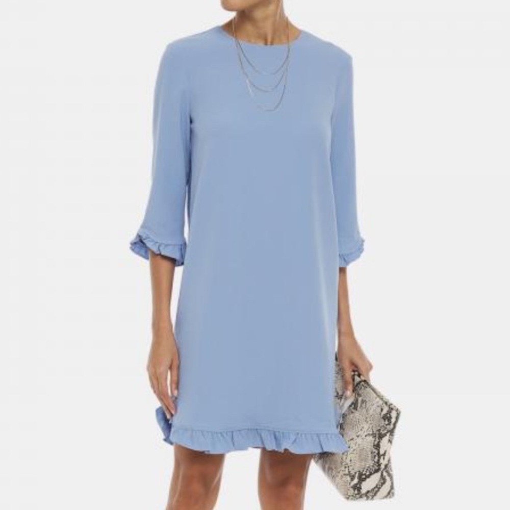 GANNI blue dress size 34